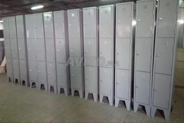 Vestiaire Métallique Professionnel 4 Portes X - 2