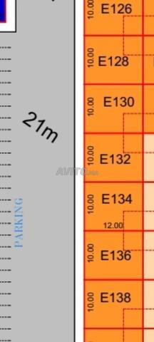 Terrain commercial R+2 emplacement de choix