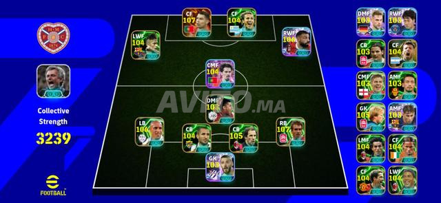 Compte PES Mobile 3239 Force (CR7 107) - 170 DH
