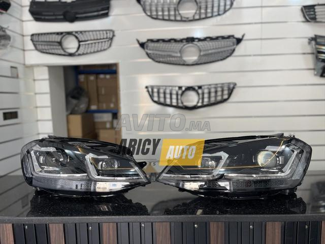 مصابيح أمامية جولف 7 كاملة LED ديناميكية
