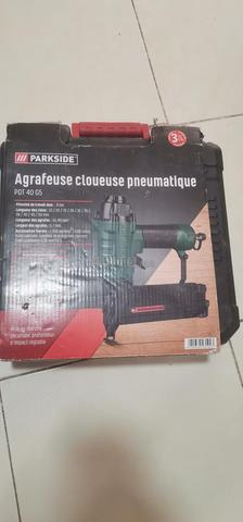 دباسة ومسمار هوائية PARKSIDE - 2