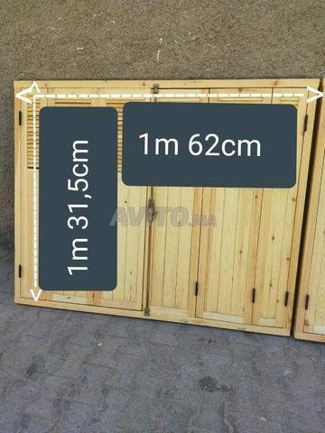 أبواب خشبية بحالة جيدة جداً. - 2