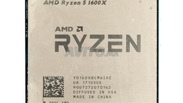 Processeur AMD Ryzen 5 1600X - 2