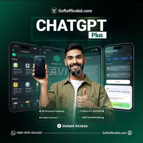 Compte ChatGPT Plus Officiel avec Garantie Complète ✅
