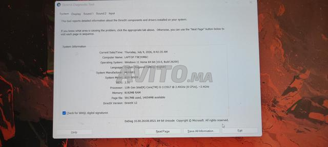 Huawei MateBook d15 i5 الجيل 11 للبيع | طنجة - 2