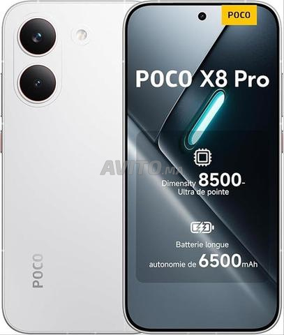 Poco X8 Pro 8Go/256Go 🤍 Blanc (Version Globale)