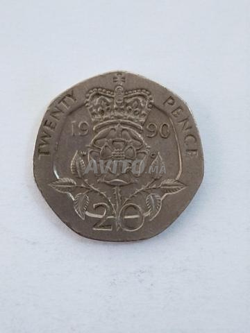 عملة بريطانية قديمة 1990 - 2