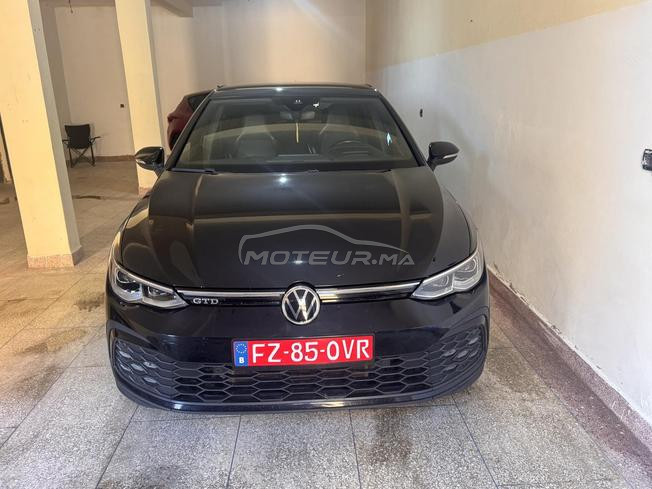 Volkswagen Golf 8 GTD 2021 – Matricule Rabat (A1) 