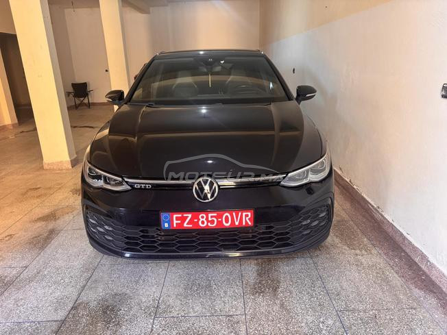 Volkswagen Golf 8 GTD 2021 – Matricule Rabat (A1) 