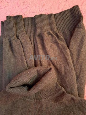 بلوفر تريكو كوليه مونتي زارا أصلي XL - 2