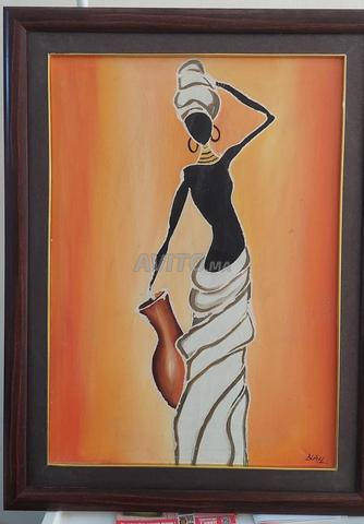 3 photos en peinture à l'huile - 2