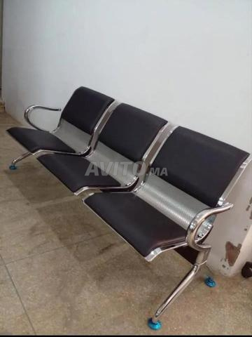 Meubles d'accueil
Banquette 3 places en inox
Vestiaire - 2