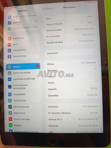 iPad 6e génération - 2