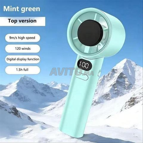 Ventilateur portable turbo M11 rechargeable - 2