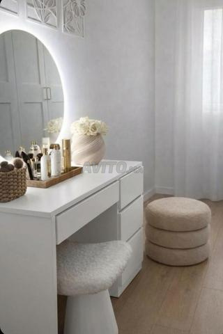 Coiffeuse avec miroir LED💥 - 2