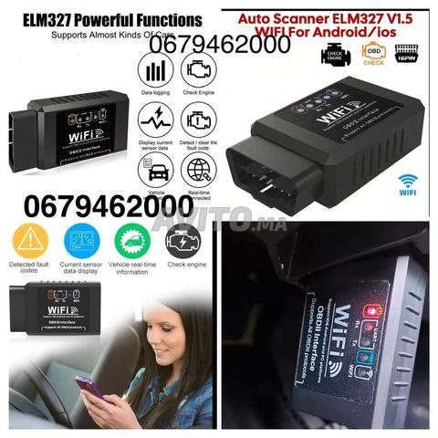 جهاز تشخيص احترافي Obd2 واي فاي جديد أندرويد و iOS