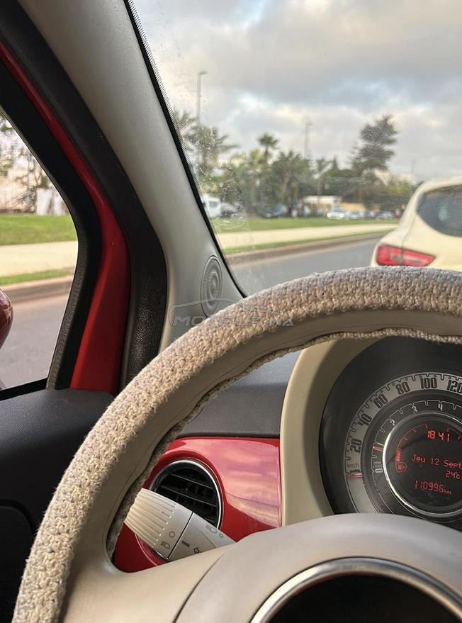 fiat 500 rouge manuelle essence
