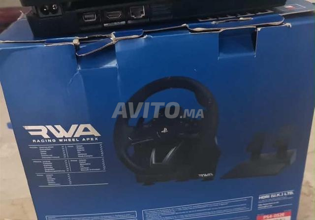Volant Hori Apex PS4 PS3 avec Pédalier - 2