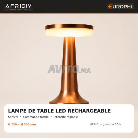 🔥 عرض خاص: مصباح طاولة LED لاسلكي قابل لإعادة الشحن