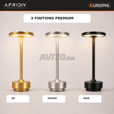 مصباح طاولة LED قابل لإعادة الشحن لاسلكي - 2