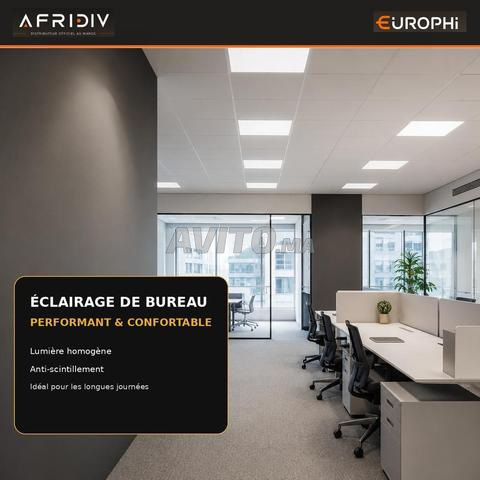 لوحة LED بإضاءة خلفية 60x60 48 واط EUROPHI - 2