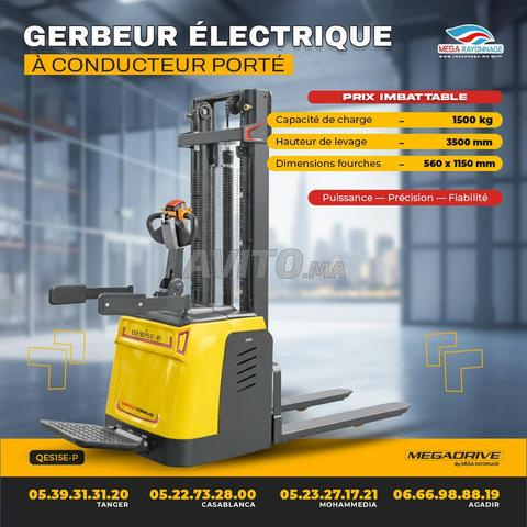 Gerbeur Électrique à Conducteur Porté – QES15E-P