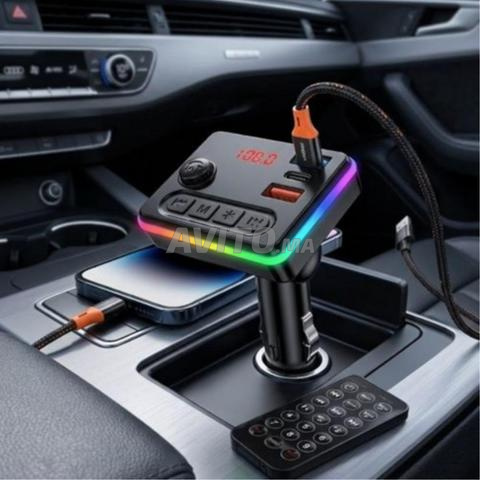 Chargeur de voiture rapide PD Meidou MD-E25 avec transmetteur FM Bluetooth