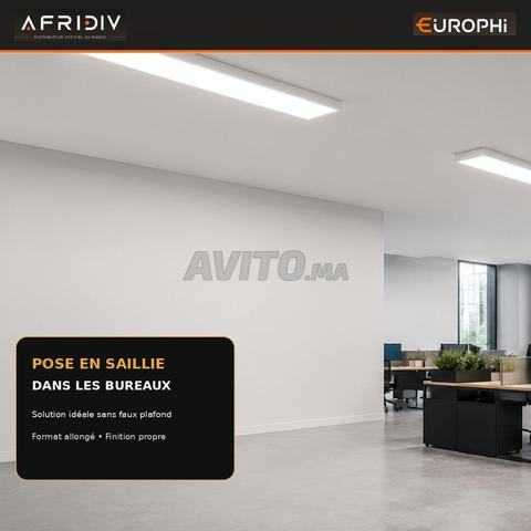 إطار PVC 30x120 للوحة LED – تركيب سطحي - 2