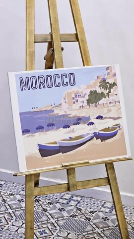 Tableaux décoratifs sur le thème du Maroc Neufs - 2