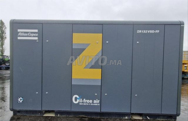 ضاغط لولبي أطلس كوبكو ZR132VSD (2018) - 2