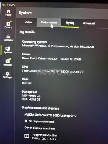 لابتوب جيمنج ام اس اي i7 الجيل 11 RTX 3050