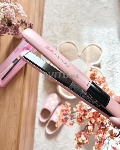 مكواة شعر باربي × ديمليس بينك - جديدة 🌸 - 2