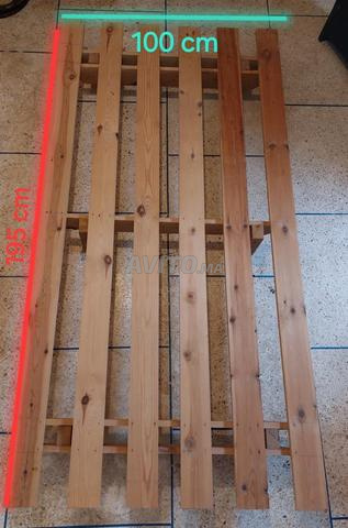 Lit d'occasion 2m/1m - 2