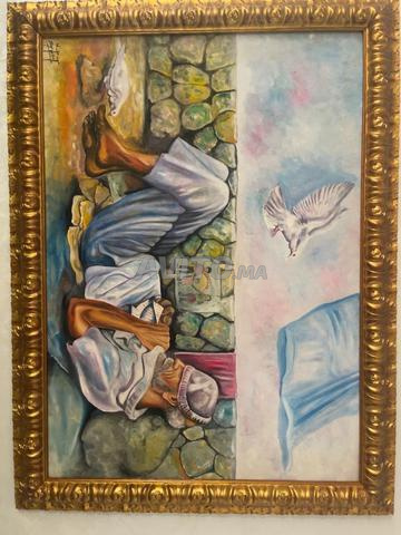Tableau original signé Ahmed Ben Yessef