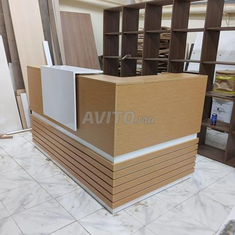 كونتر استقبال مصمم خصيصًا من المصنع مباشرة - 2