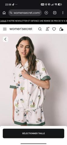 Pyjamas women secret neuf - 2
