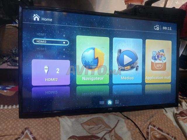 MGS Android Smart TV 32 avec Télécommande Ports HDMI/VGA - 2