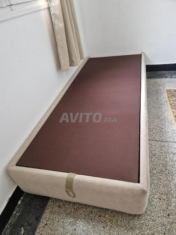 Lit et matelas pour 1 personne - 2