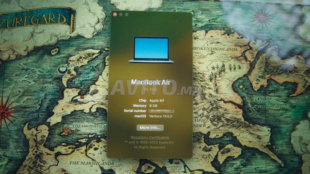 ماك بوك اير M1 8GB - 2