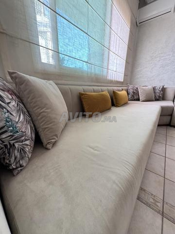 Salon complet en L avec table basse - 2