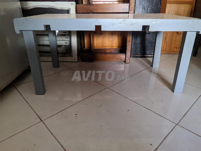 Table Rectangulaire En Bois - 2