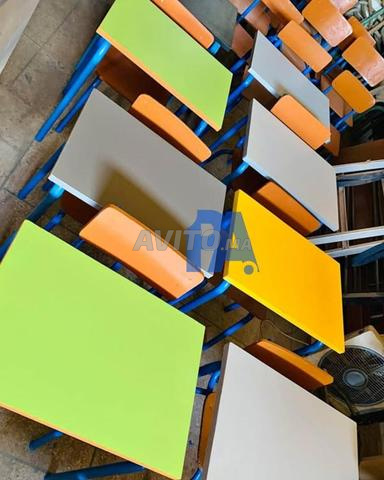 Mobilier des établissements scolaires
table octogonal​solaire - 2