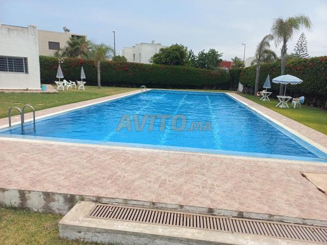 Villa à Skhirat piscine collective