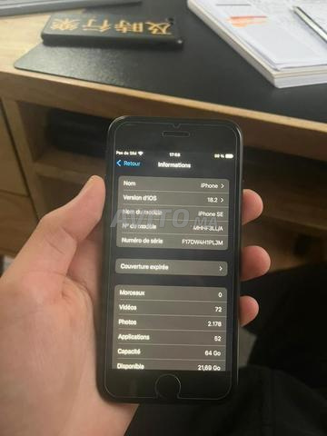 iPhone SE 64GO batterie 88% originale officielle 💯