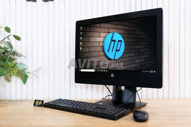 كمبيوتر مكتبي الكل في واحد hp i5 الجيل السادس رام 8 قرص SSD و 500