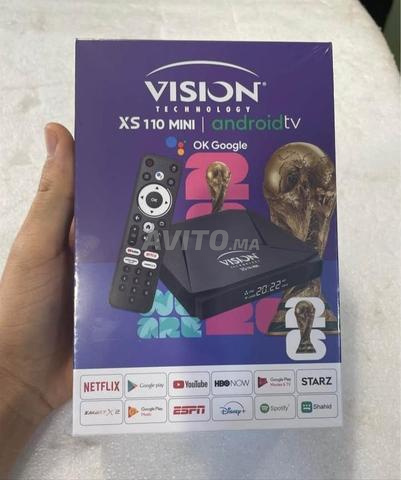 Box TV Vision XS 110 4K avec abonnement IPTV