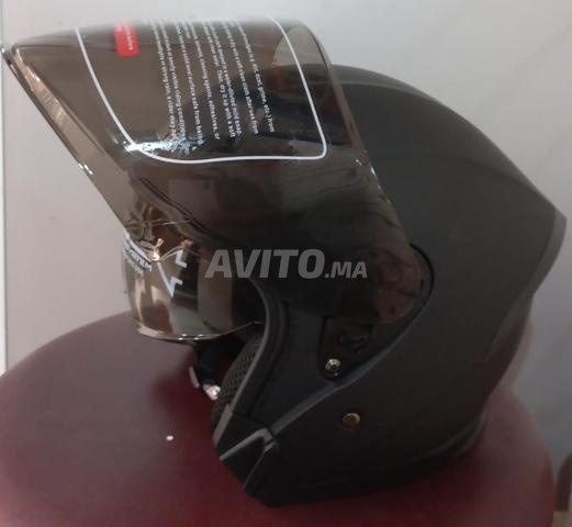 CASQUE MOTO MAT - 2