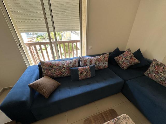 Salon marocain moderne en U – 3 x 3 - 2