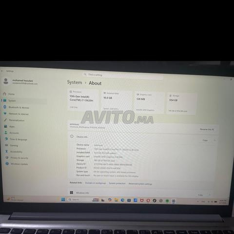 ASUS Vivobook – i7 13620H – 16Go RAM – 1TO SSD - 2