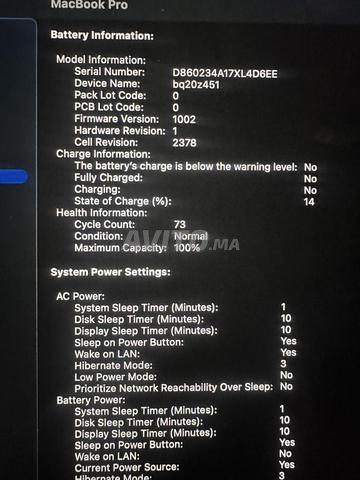 MacBook Pro M1 2020 16 Go RAM 1 To SSD